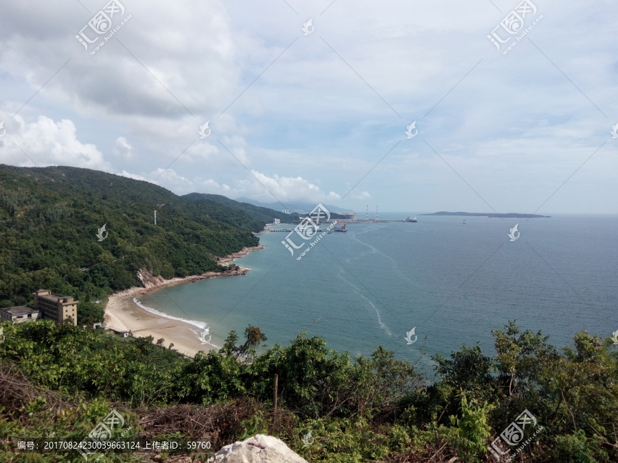 官湖海岸风景