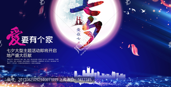 七夕,活動展板