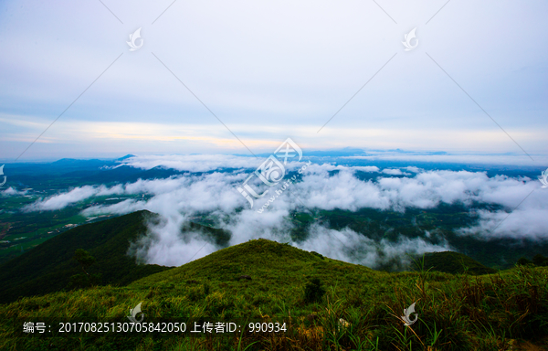 云海,高山,风景