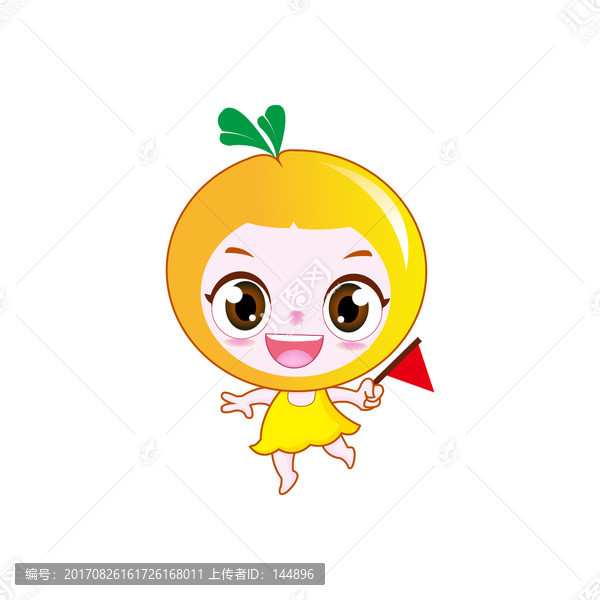 鳳梨卡通形象設(shè)計