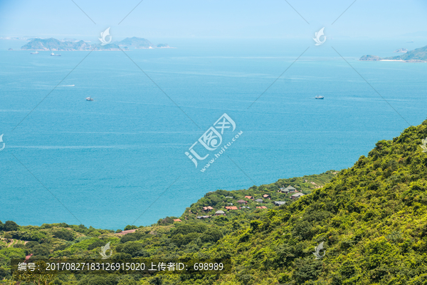 深圳南澳鹿嘴山庄大雁顶风景