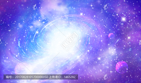 夢幻星空背景