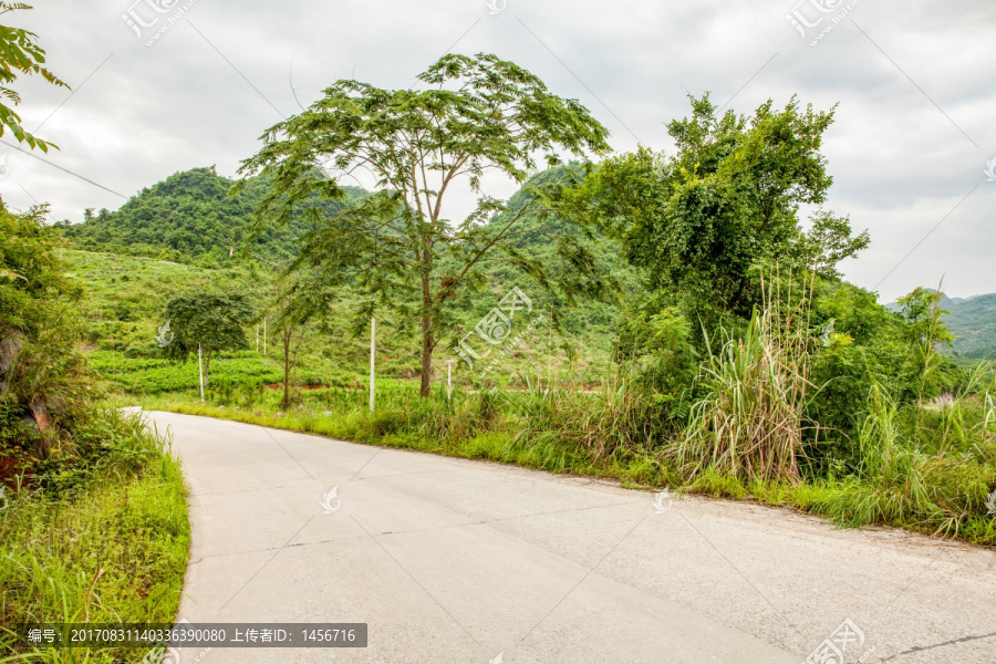 山峰水泥路