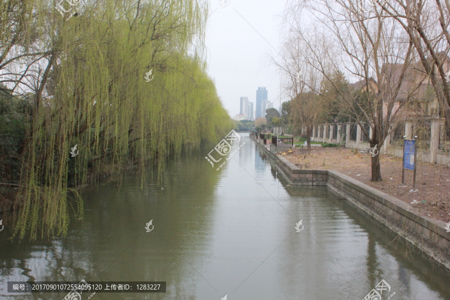 河道风景