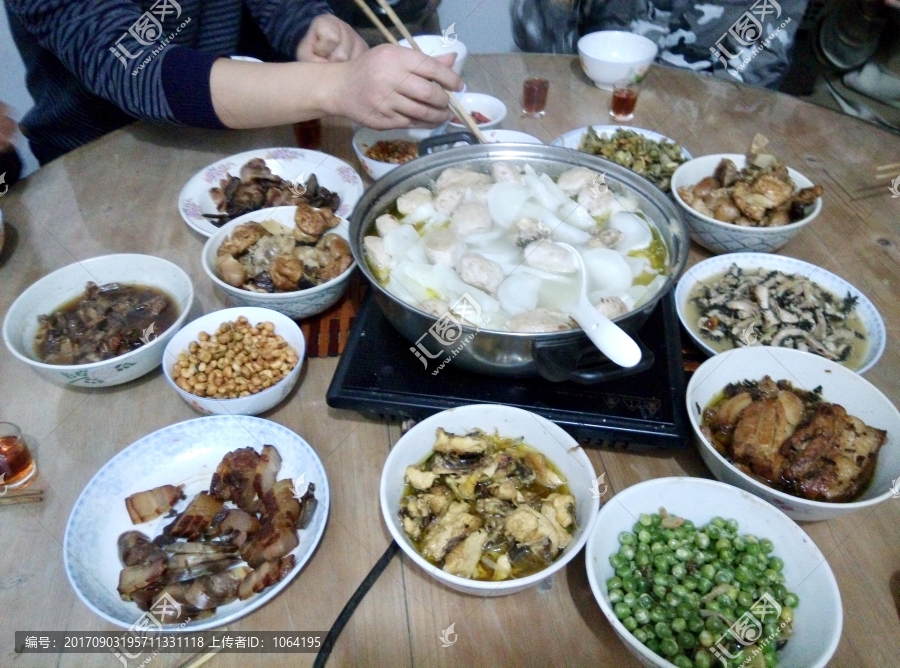 年夜饭,团圆饭