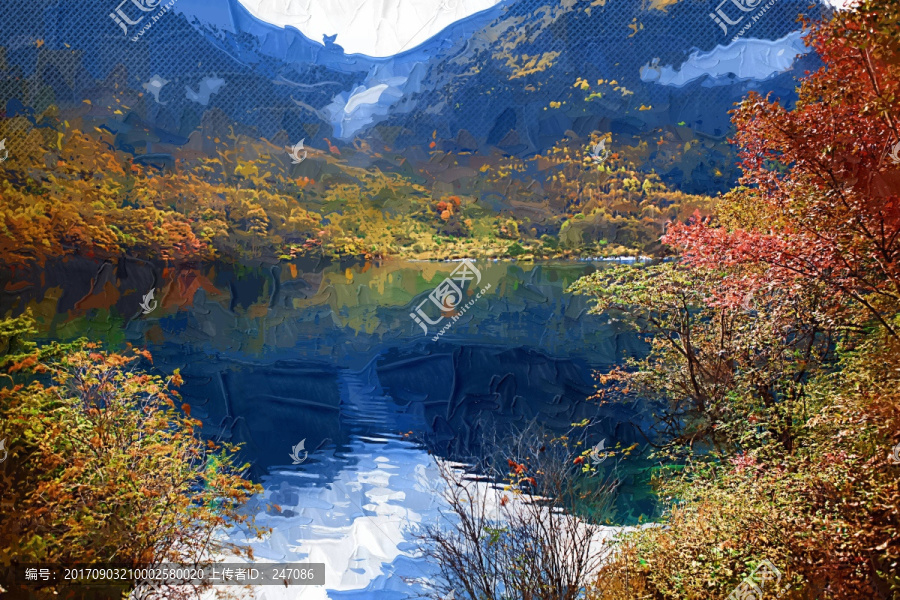 鄉村油畫