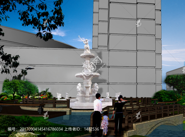 大噴泉,石雕噴泉