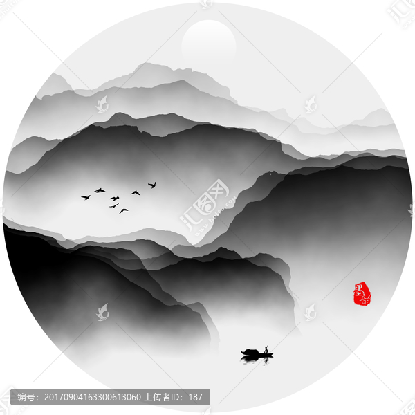 水墨意境,水墨山水