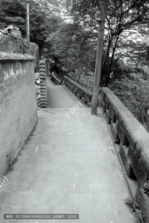 老重庆,小巷,石梯