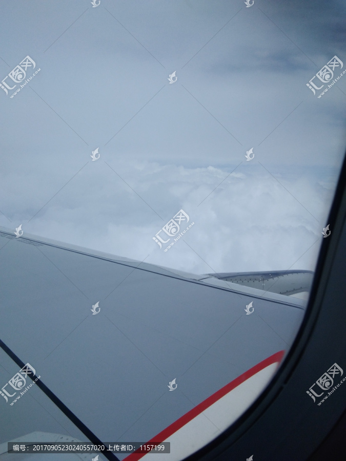 飞机,天空,窗景