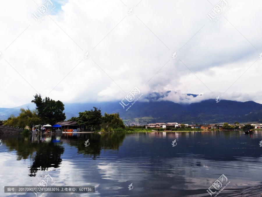 云南洱海山水美景