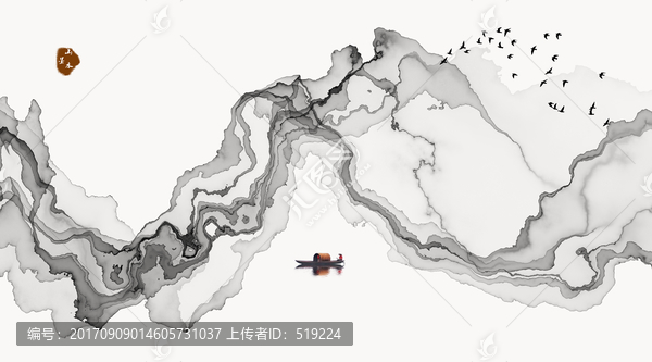 新中式水墨畫