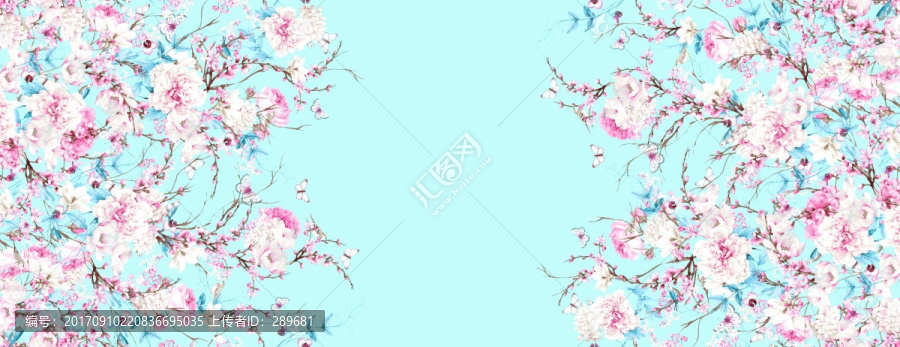 雙邊定位花