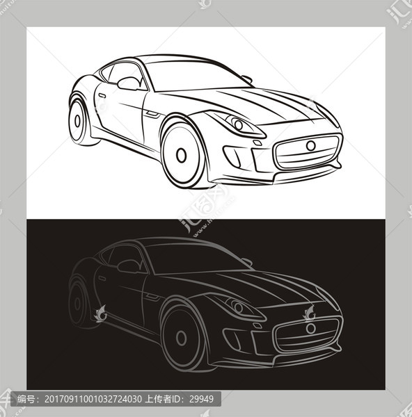 車,跑車,線條車,炫酷跑車