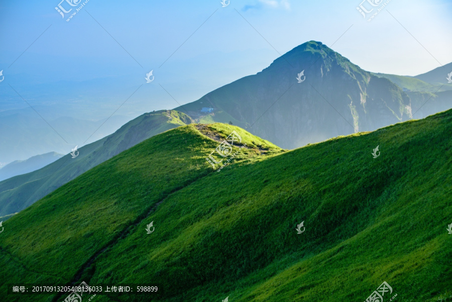 武功山阳光草甸