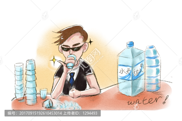 吧臺個性男