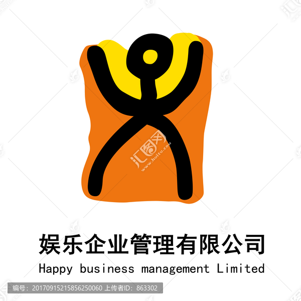 娛樂企業管理公司標識LOGO