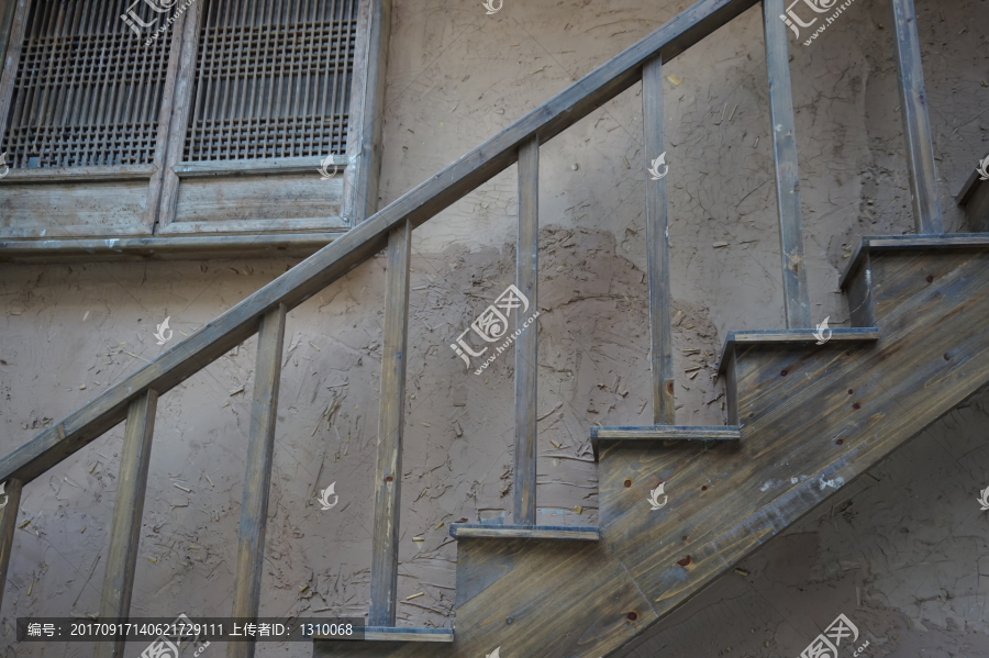木楼梯,古建筑