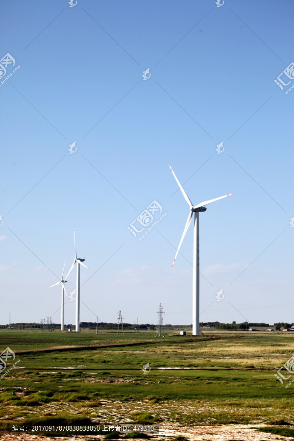 风车,发电,风力发电