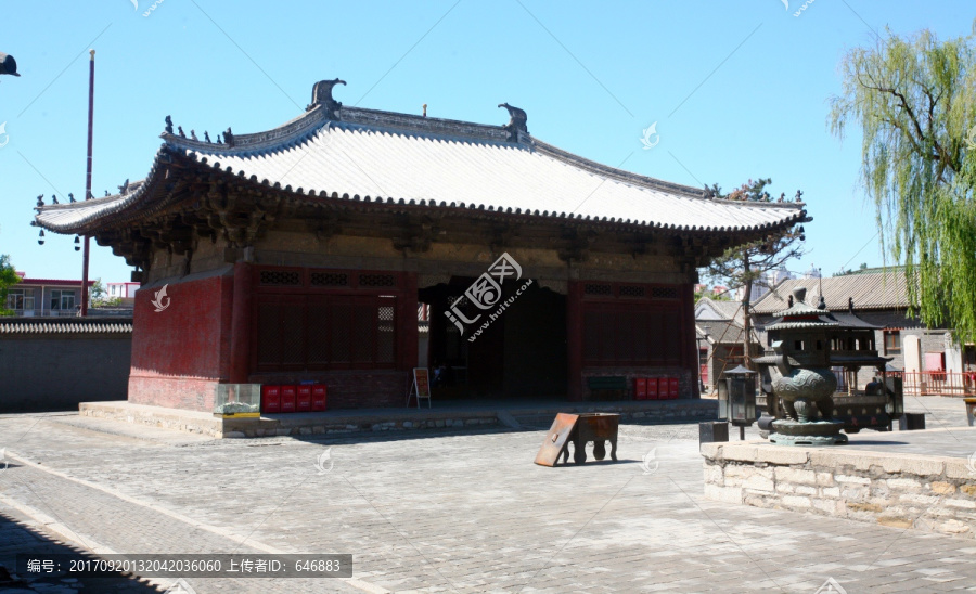 独乐寺,庙宇,院落,寺院