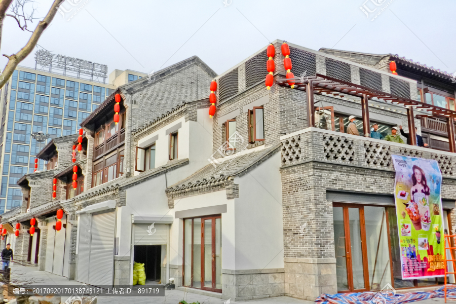 中式老建筑,怀旧复古风