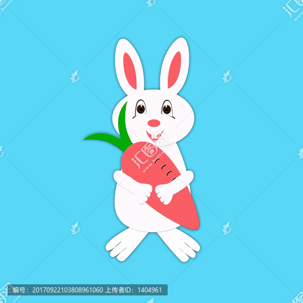 卡通兔子