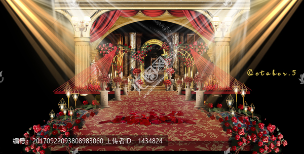 歐式紅金