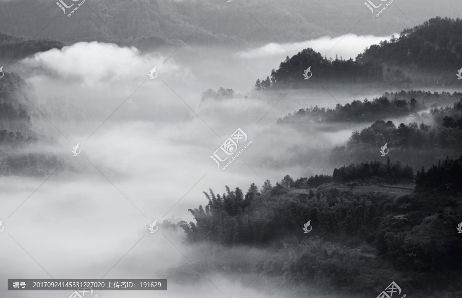 威远骑龙坳,画意