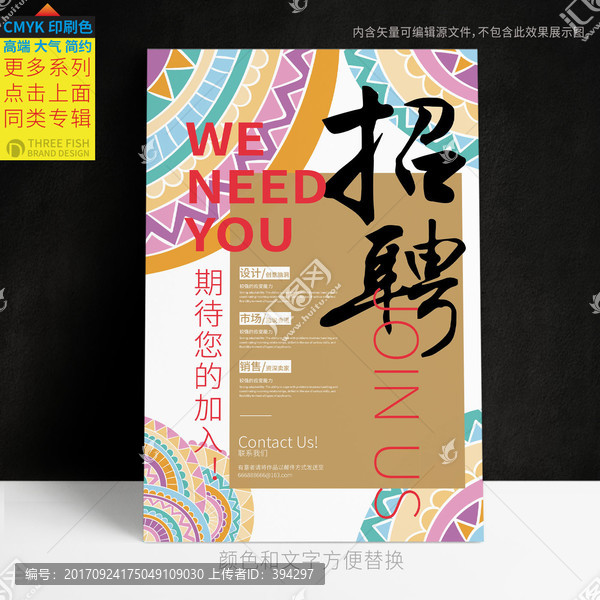 招聘海報,創(chuàng)意招聘海報,招聘