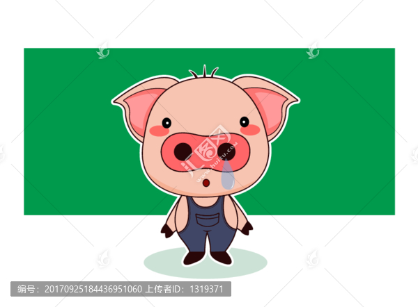 小豬卡通形象