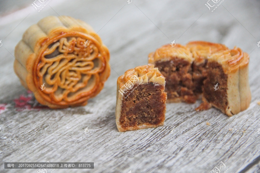 月饼特写