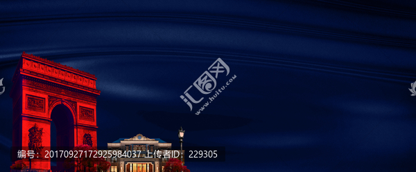 法式別墅凱旋門
