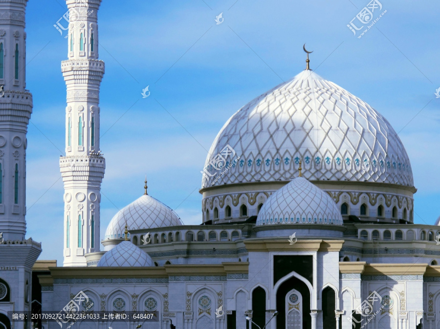 清真寺,星月,穹顶,伊斯兰,穆