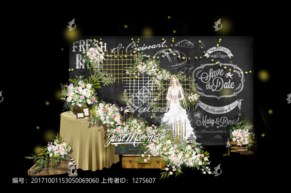 黑板合影區(qū)