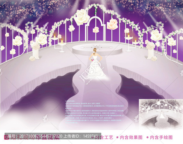白色雛菊玫瑰主題婚禮