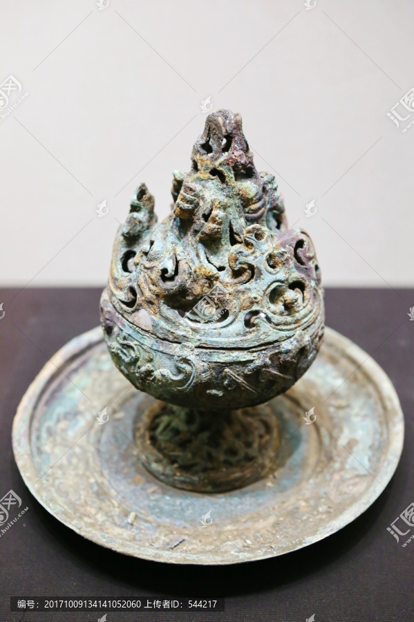 西汉海昏侯文物展青铜博山炉