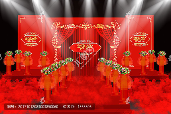 紅色系婚禮