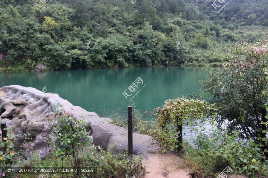 京山美人谷风景