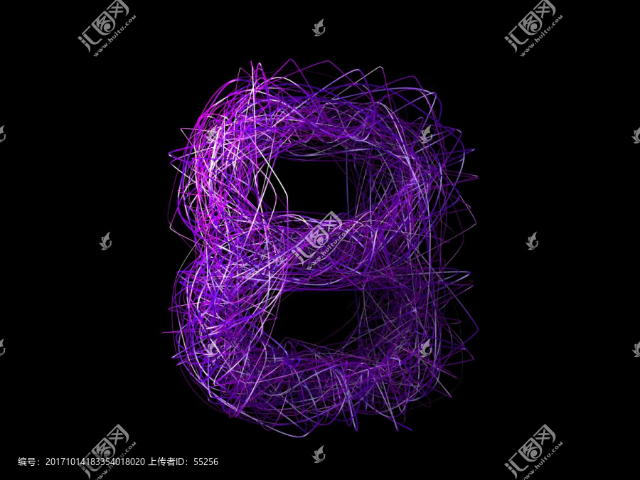 8周年慶,倒計(jì)時(shí)線體數(shù)字