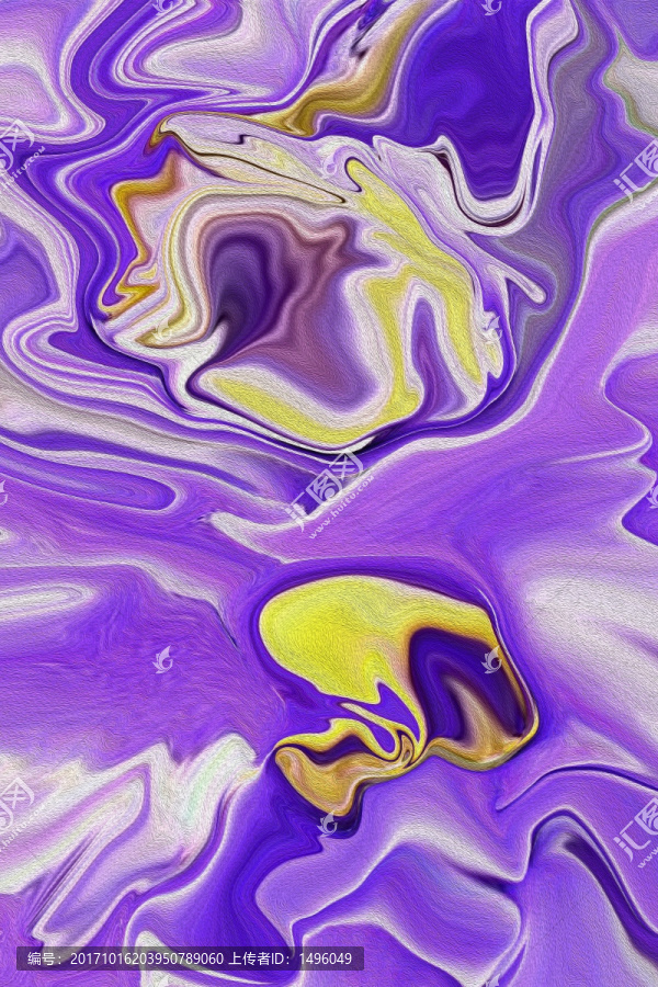 抽象畫紫色幻想