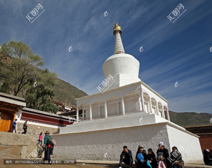 拉卜楞寺佛塔