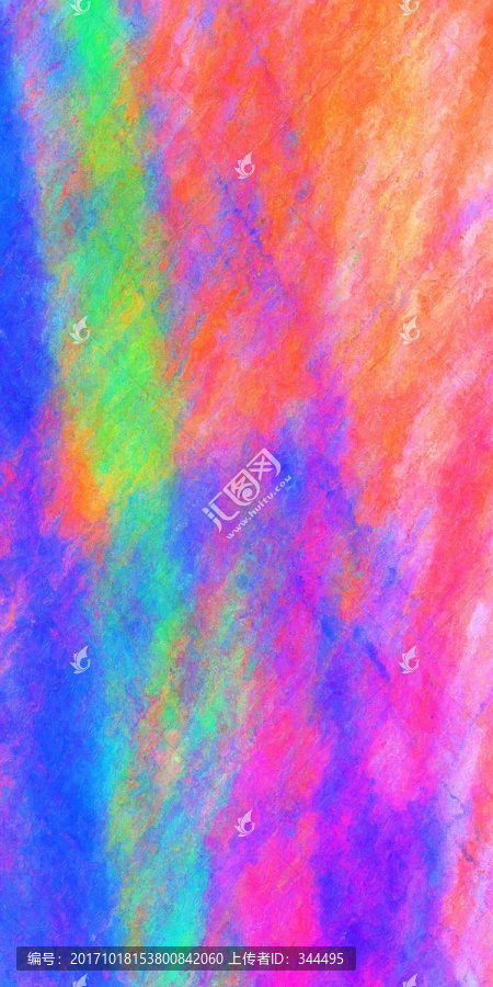 抽象炫彩裝飾畫
