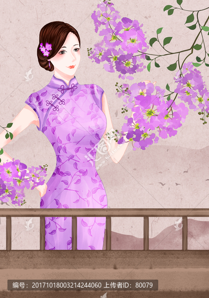 旗袍美女