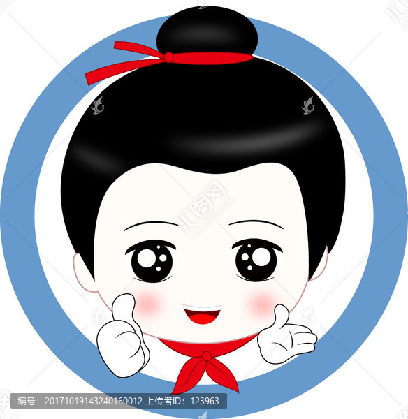 卡通店小二LOGO