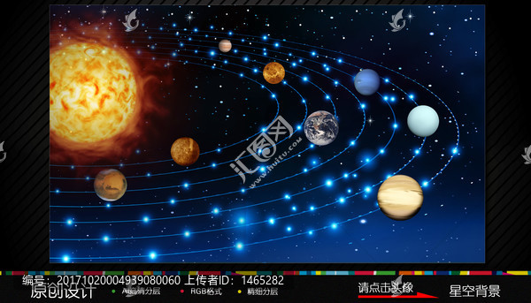 太陽系,九大行星