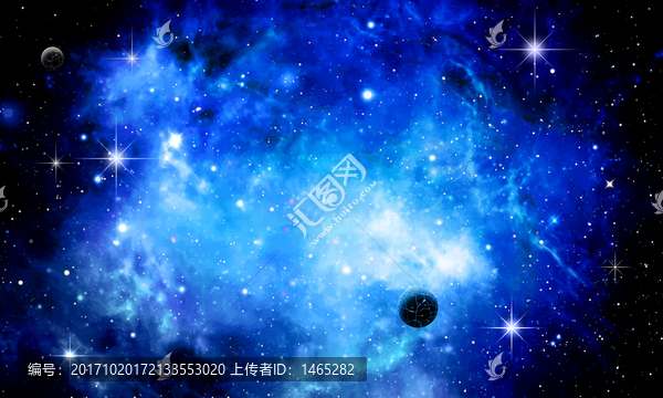 藍色星空