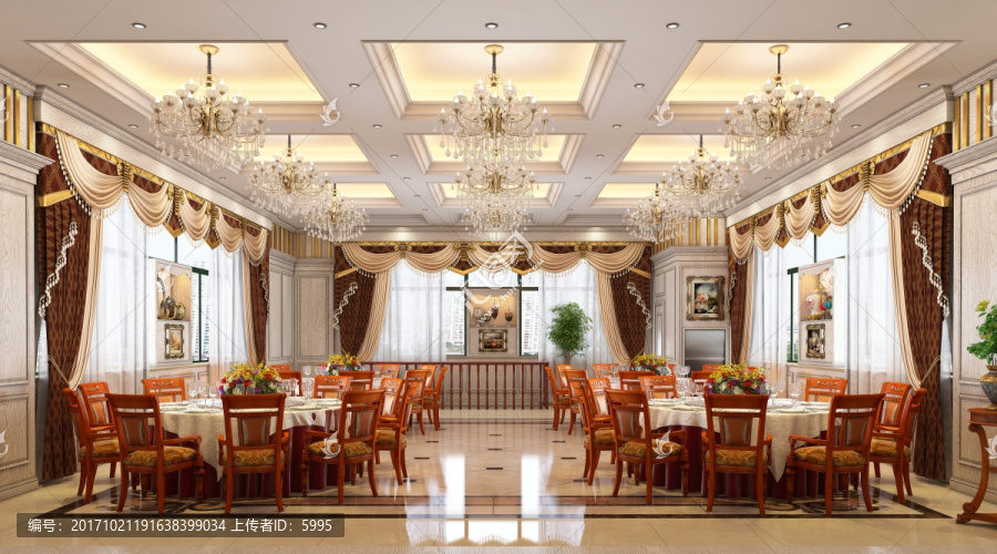 酒店整木餐廳