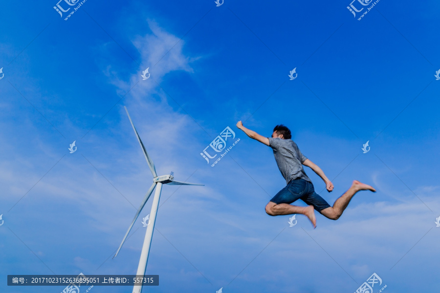 风力发电,飞起来的男人,健康