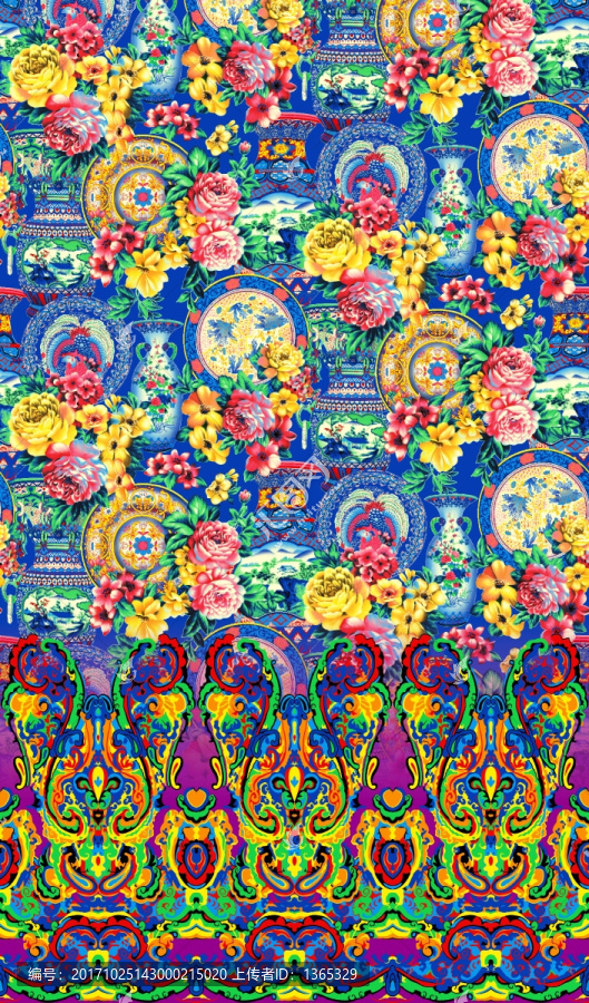 民族風(fēng),數(shù)碼印花,有分層