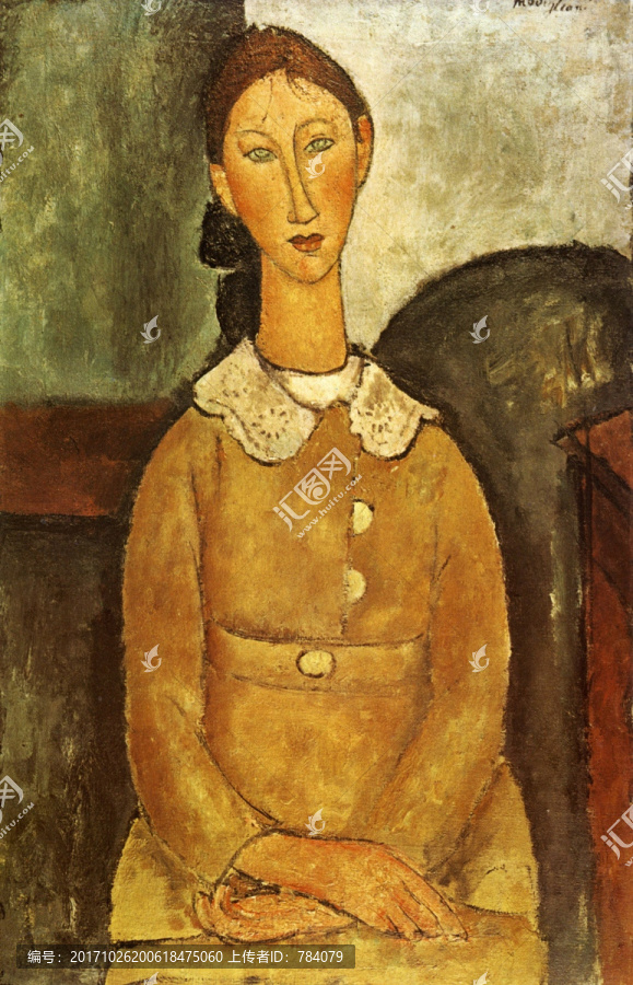 人像油畫,莫蒂里安尼